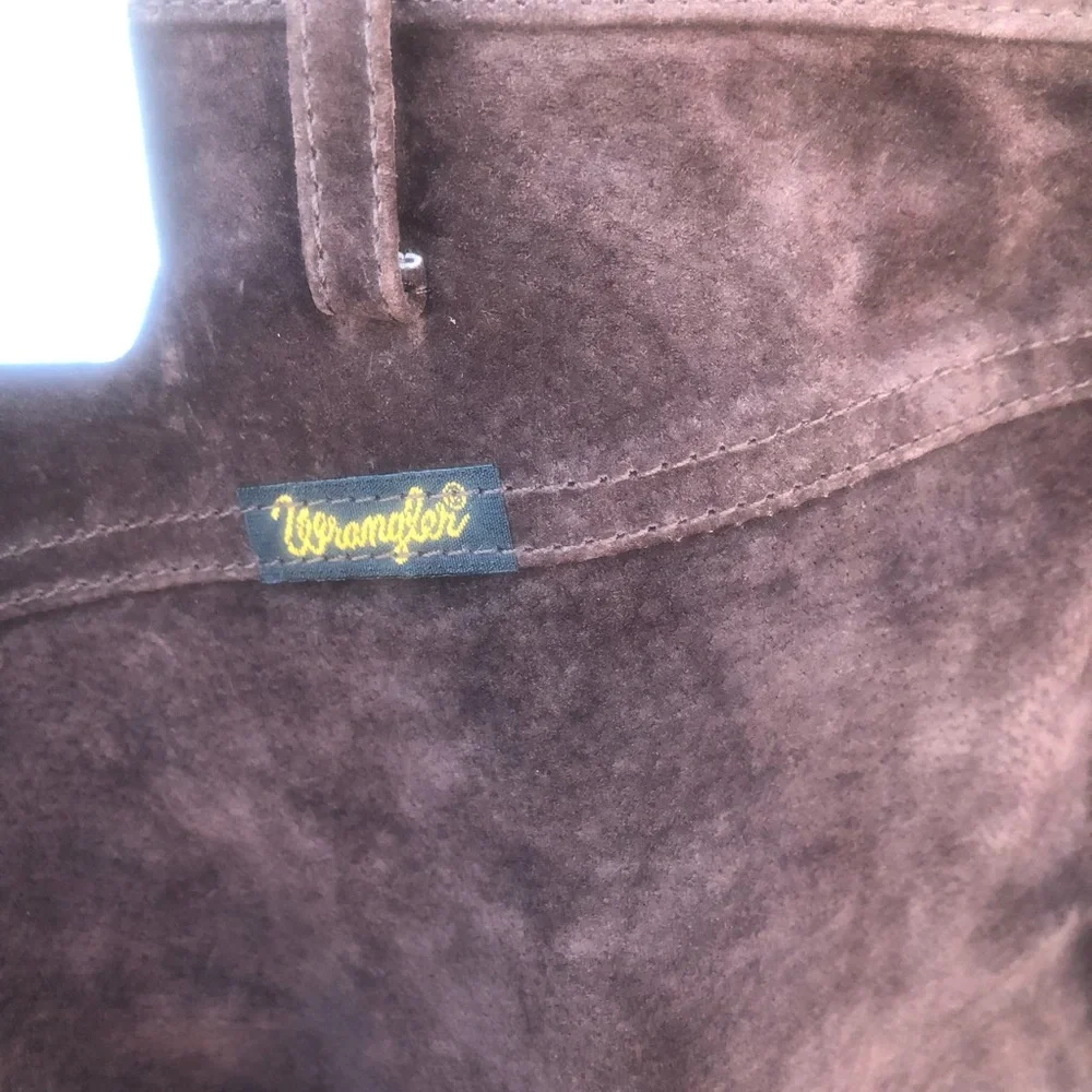 NWT wrangler suede jeans - Picture 9 of 11